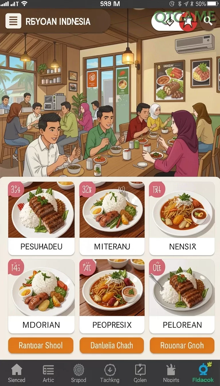 Cuplikan layar RPVIP5 — halaman utama