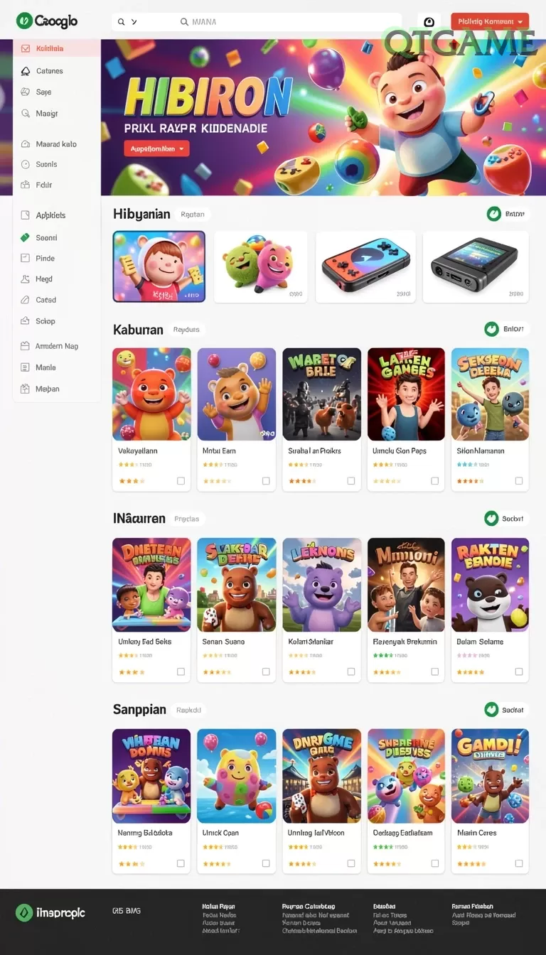 Cuplikan layar FW66 — menu navigasi